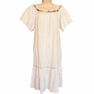 Handmade white dress